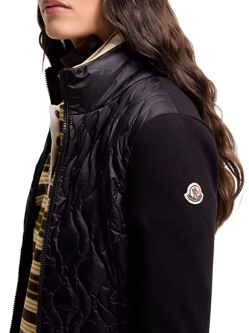 Moncler Women Cotton Padded Cardigan With Zip MONCLER