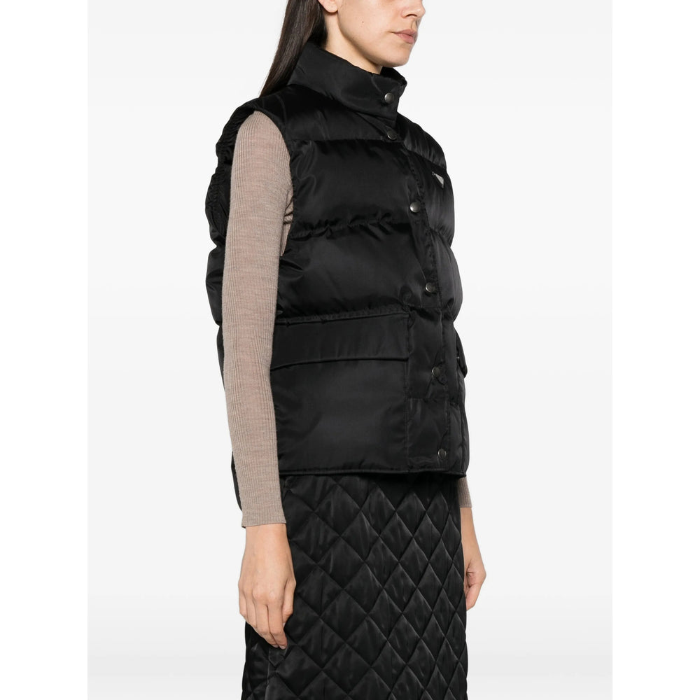 Prada Black Jackets - Waistcoat & Gilets Women PRADA