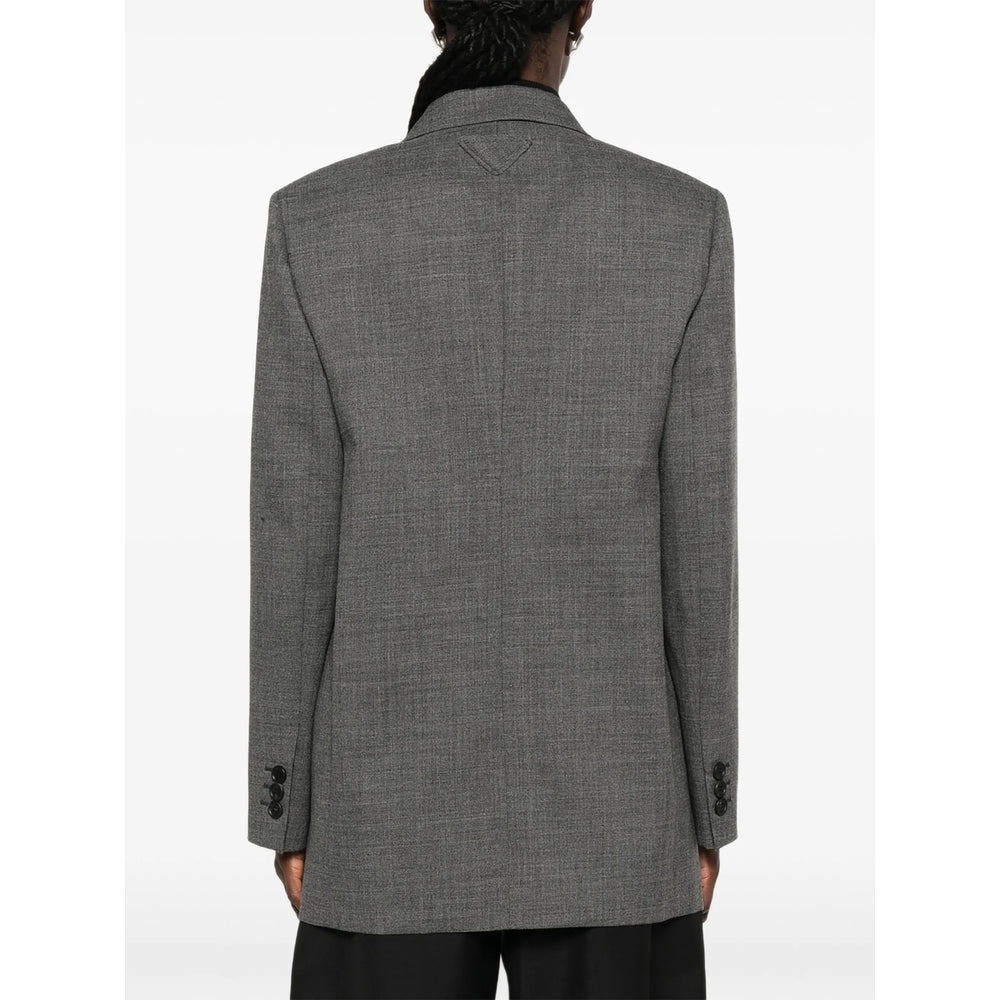 Prada Grey Jackets - Blazers Women PRADA