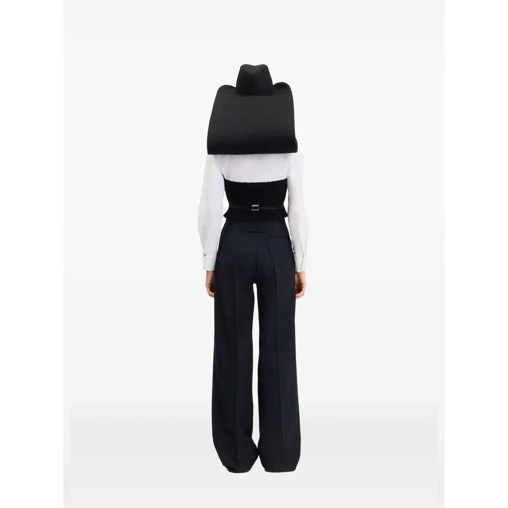Jean Paul Gaultier Black Jackets - Waistcoat & Gilets Women JEAN PAUL GAULTIER