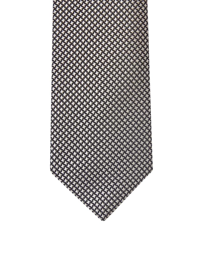 Tom Ford Men Silk Tie With Geometric Pattern TOM FORD