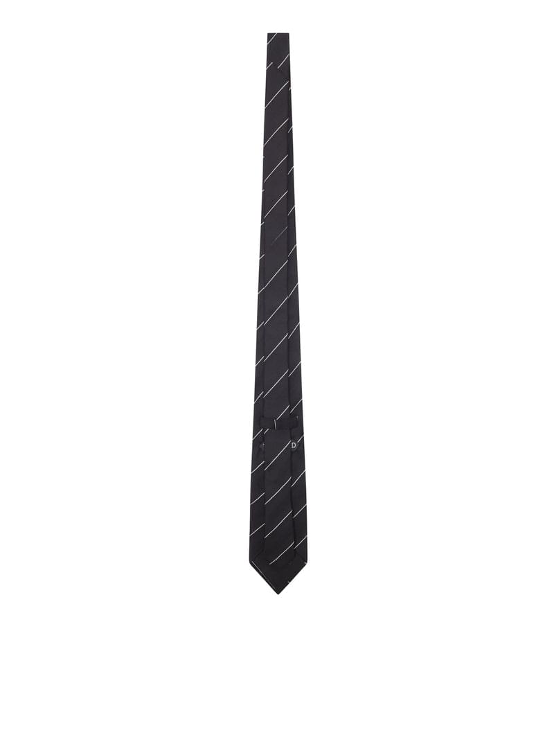 Tom Ford Men Silk Tie With Geometric Pattern TOM FORD