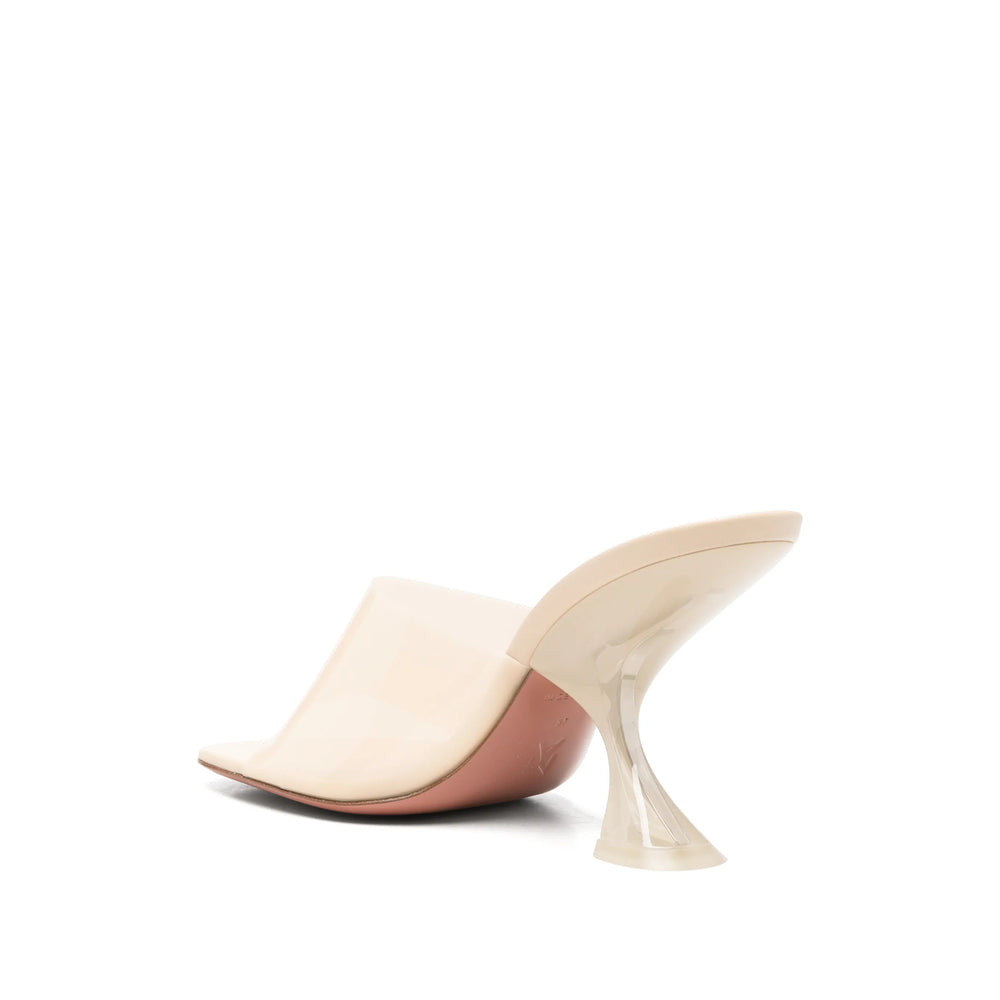 Amina Muaddi Neutrals Shoes Women AMINA MUADDI