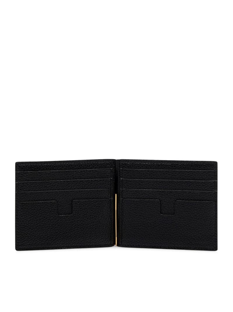 Tom Ford Men Soft Grain Leather Money Clip Wallet TOM FORD