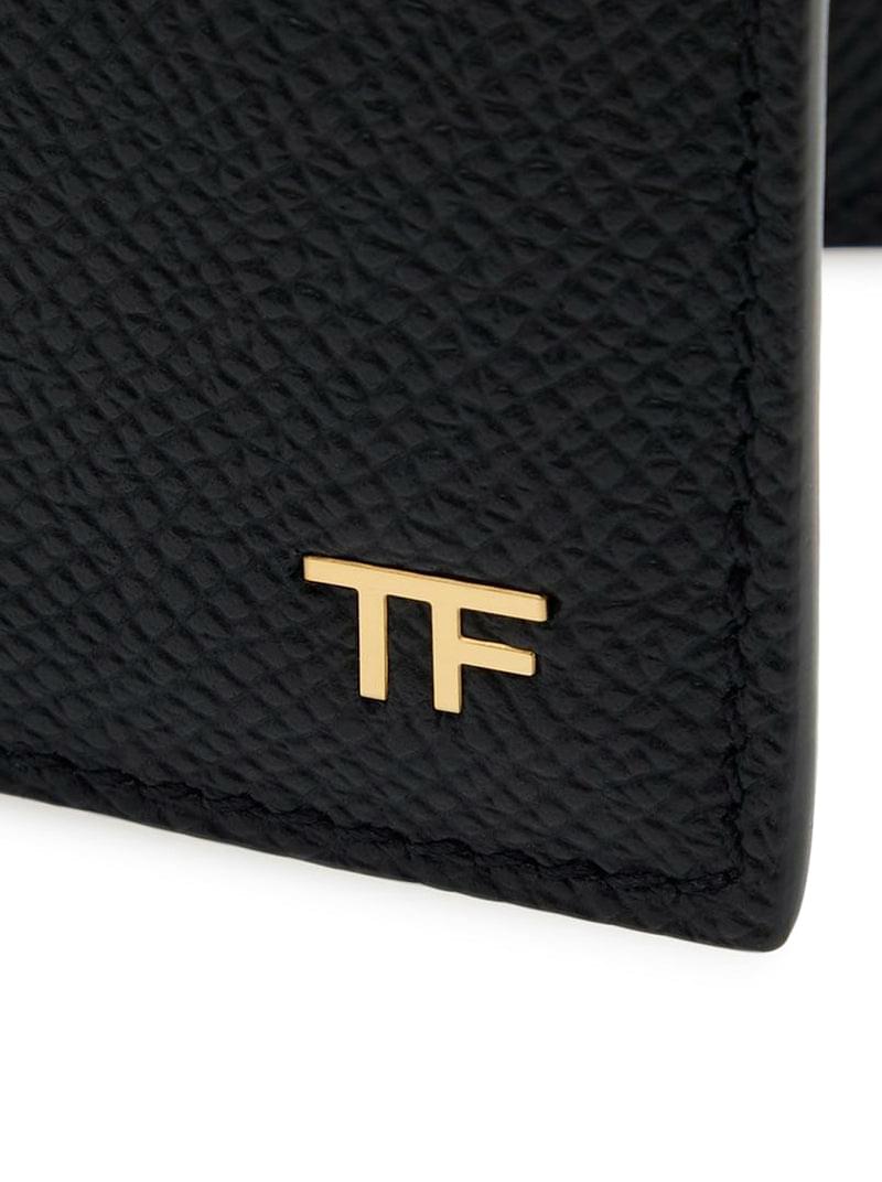 Tom Ford Men T-Line Wallet In Hammered Leather TOM FORD