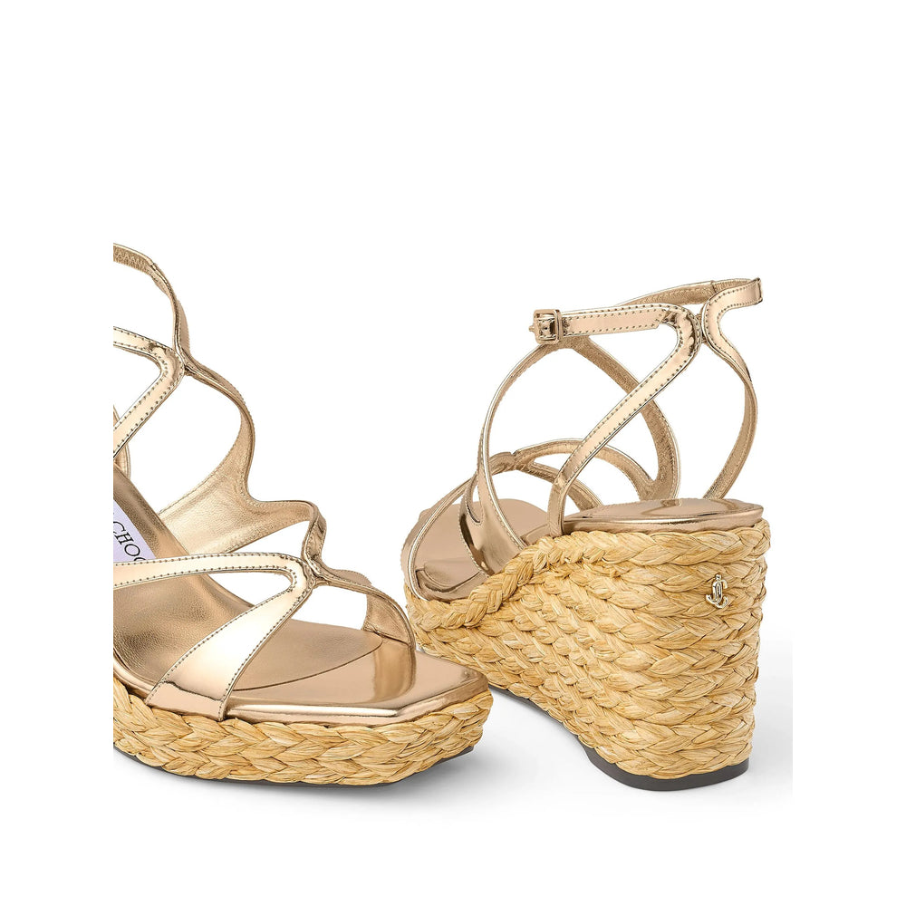 Jimmy Choo Gold Espadrilles Women JIMMY CHOO