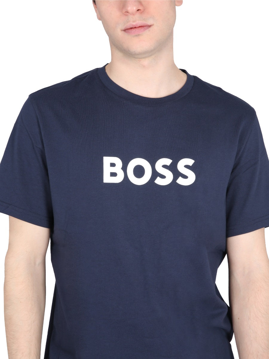 Boss Men T-Shirt Con Stampa Logo BOSS