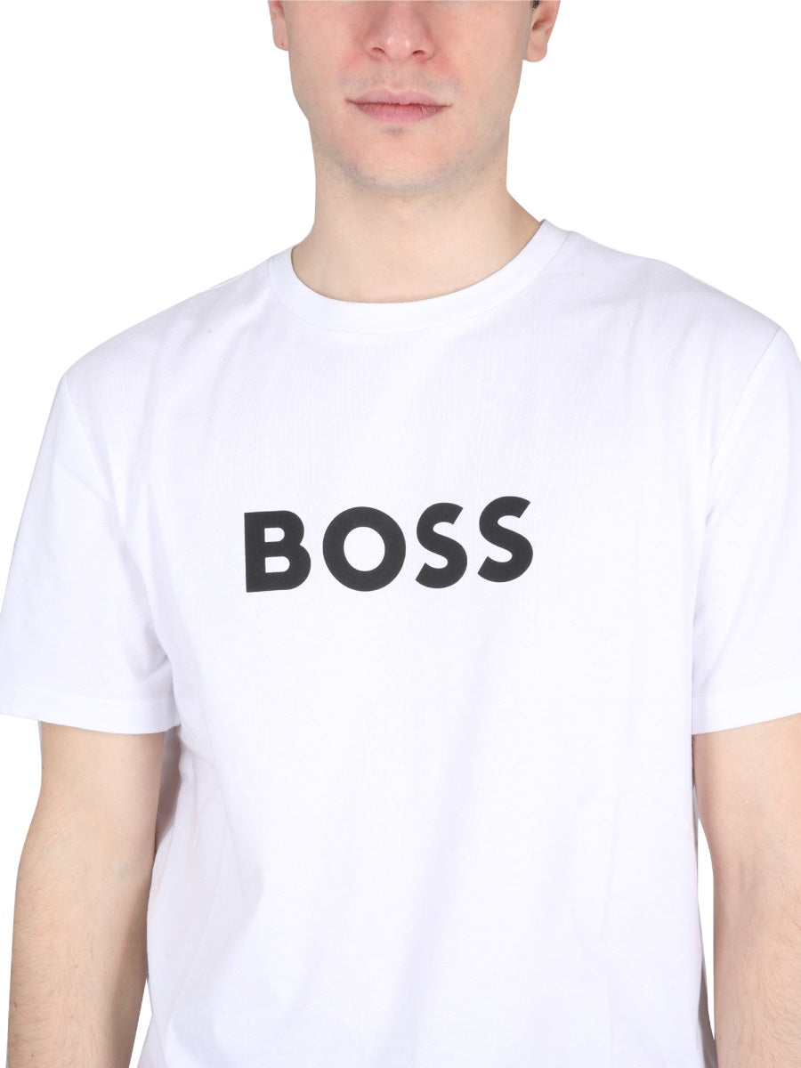 Boss Men T-Shirt Con Stampa Logo BOSS