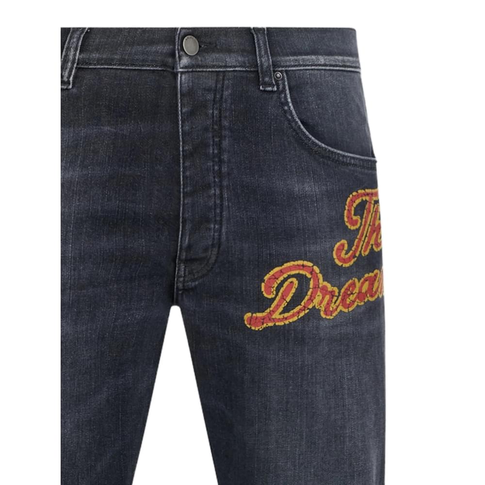 Amiri Grey Denim - Skinny Jeans Men AMIRI