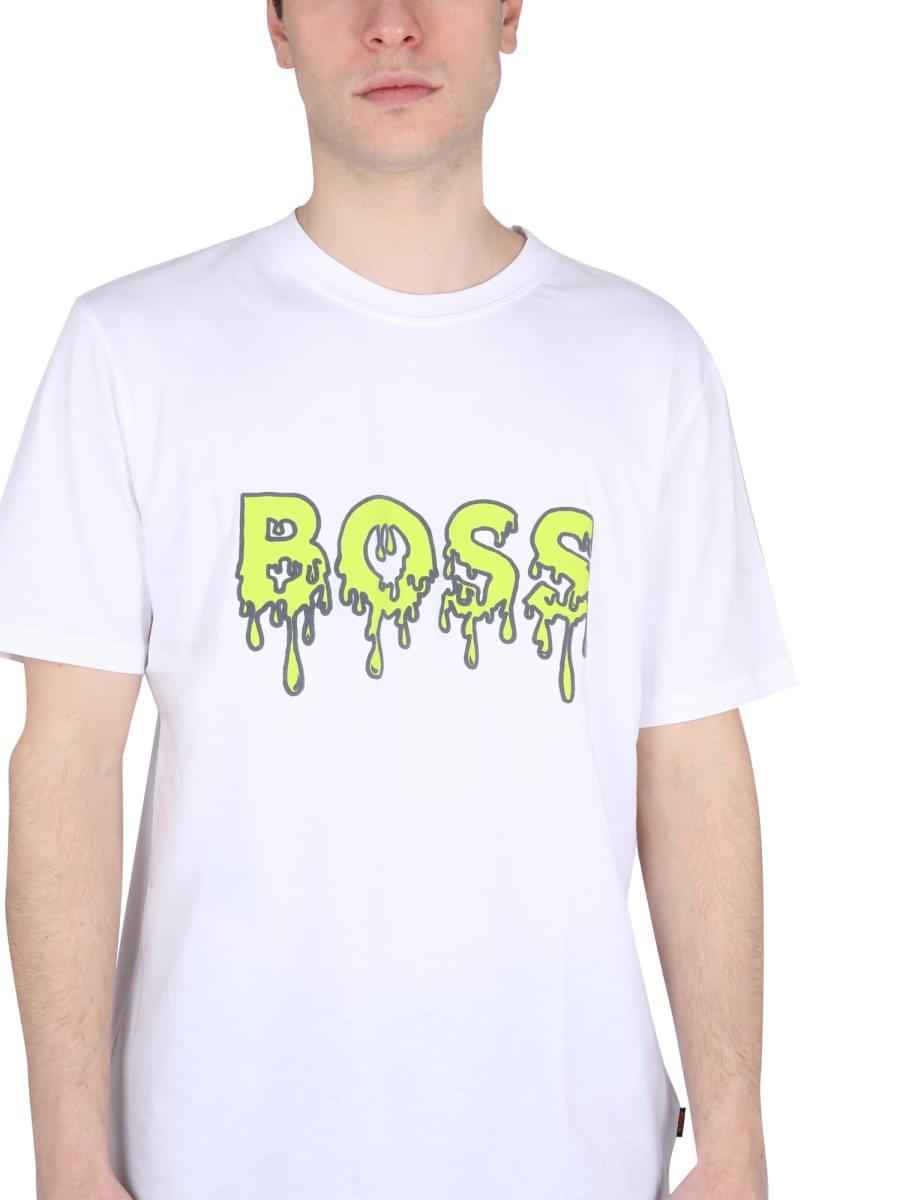 Boss Men Logo Print T-Shirt BOSS
