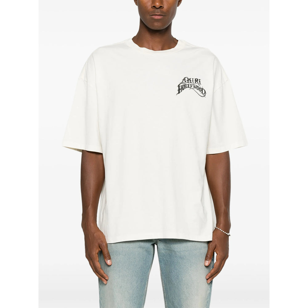 Amiri Neutrals T-Shirts & Vests - T-Shirts Men AMIRI