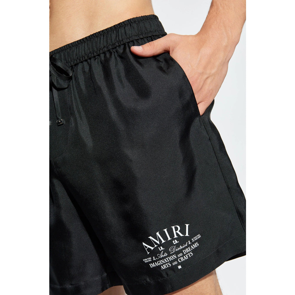 Amiri Black Shorts - Deck Shorts Men AMIRI