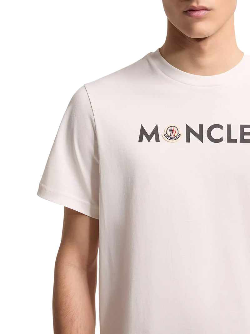 Moncler Men Cotton Logo T-Shirt MONCLER