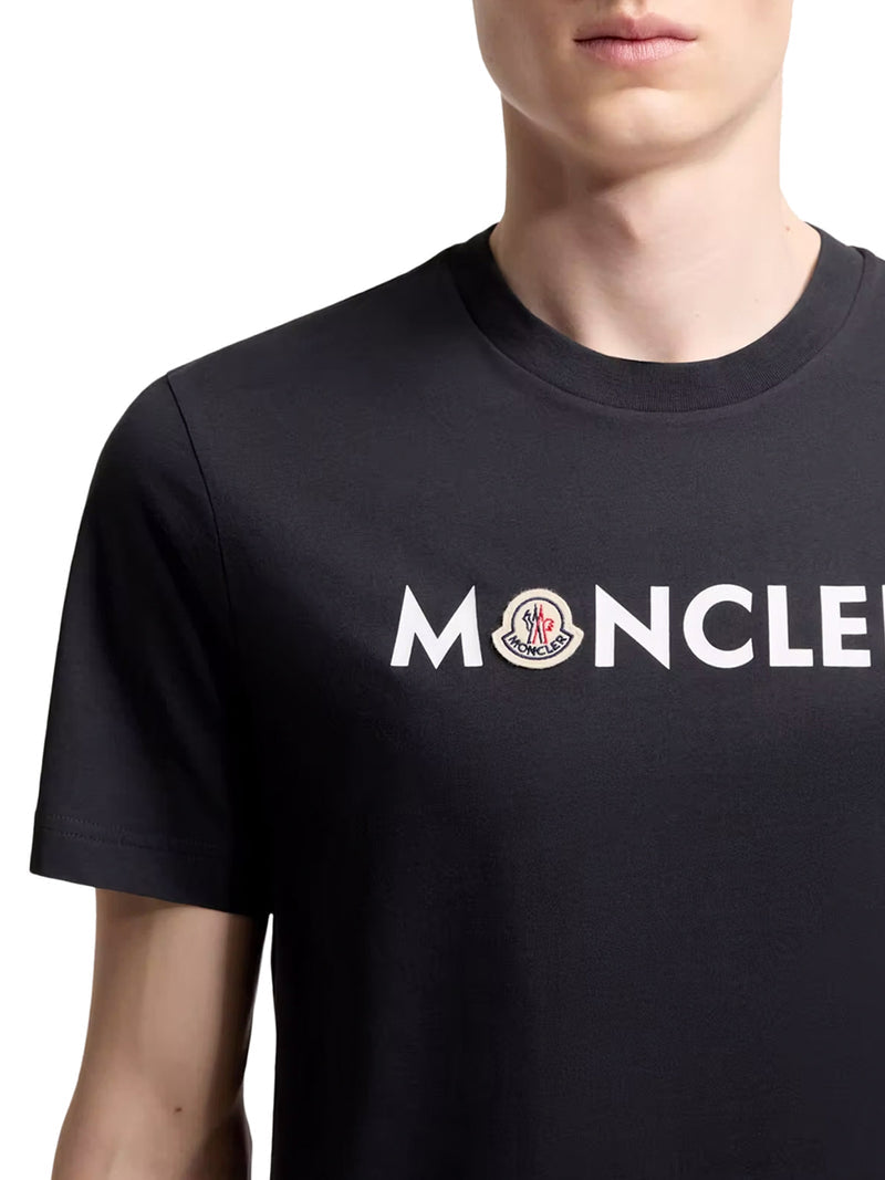 Moncler Men Cotton Logo T-Shirt MONCLER