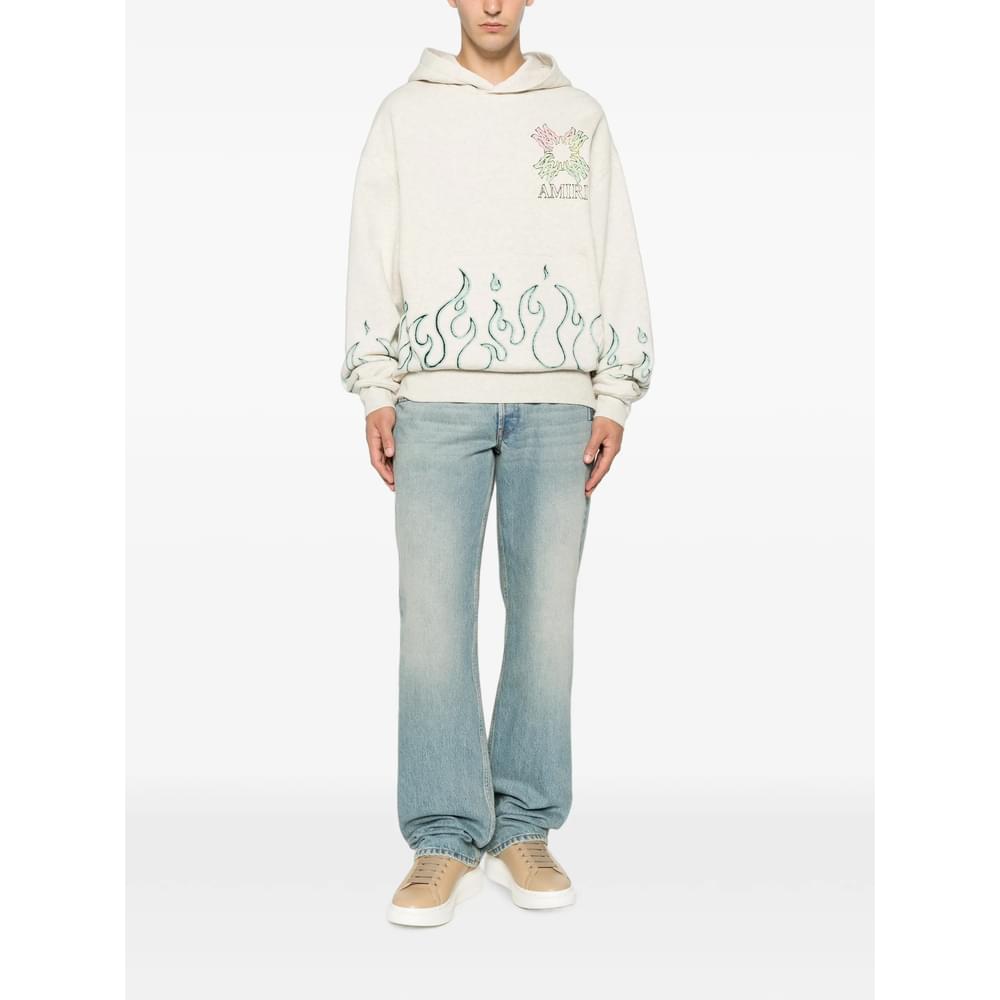 Amiri Neutrals Sweaters & Knitwear - Hoodies Men AMIRI