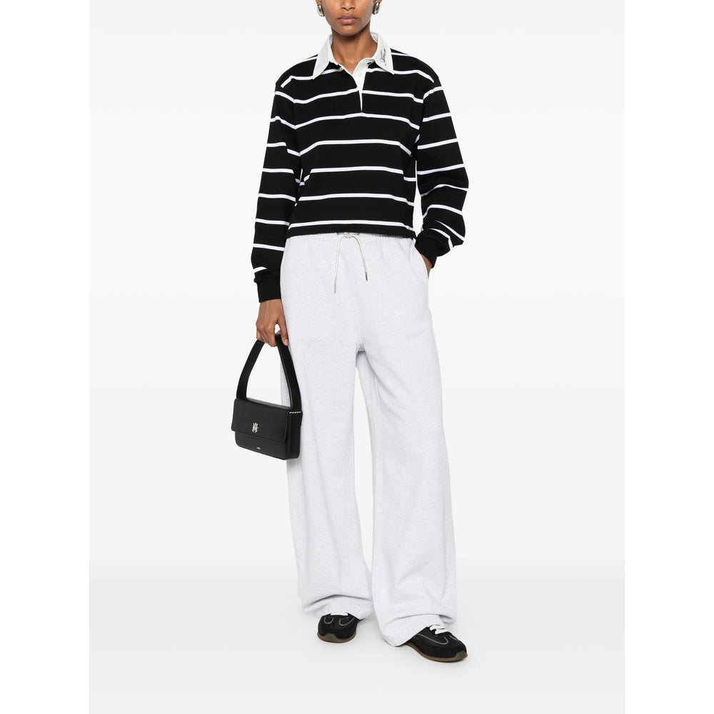 Amiri Black Tops - Polo Tops Women AMIRI