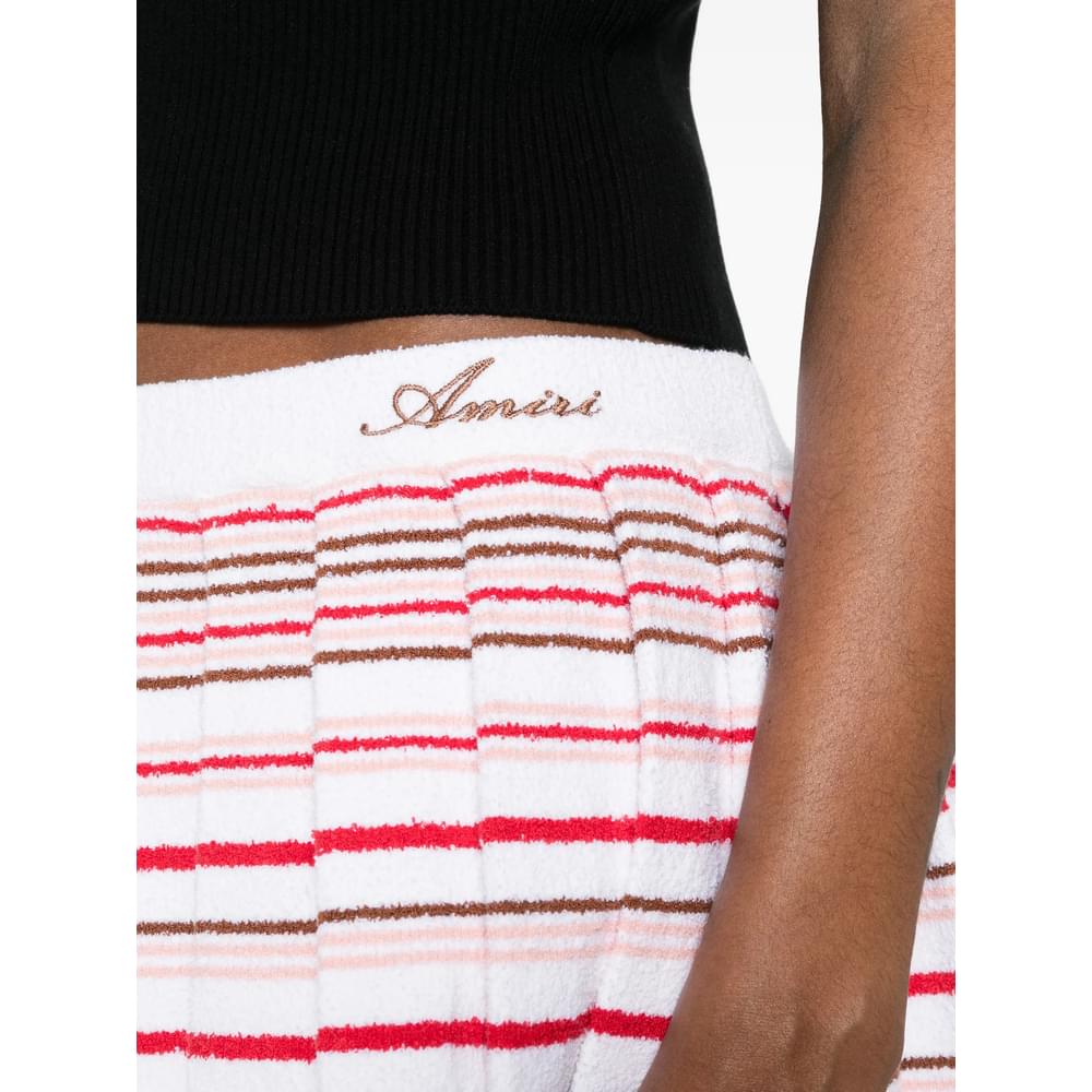 Amiri White Skirts - Pleated Skirts Women AMIRI