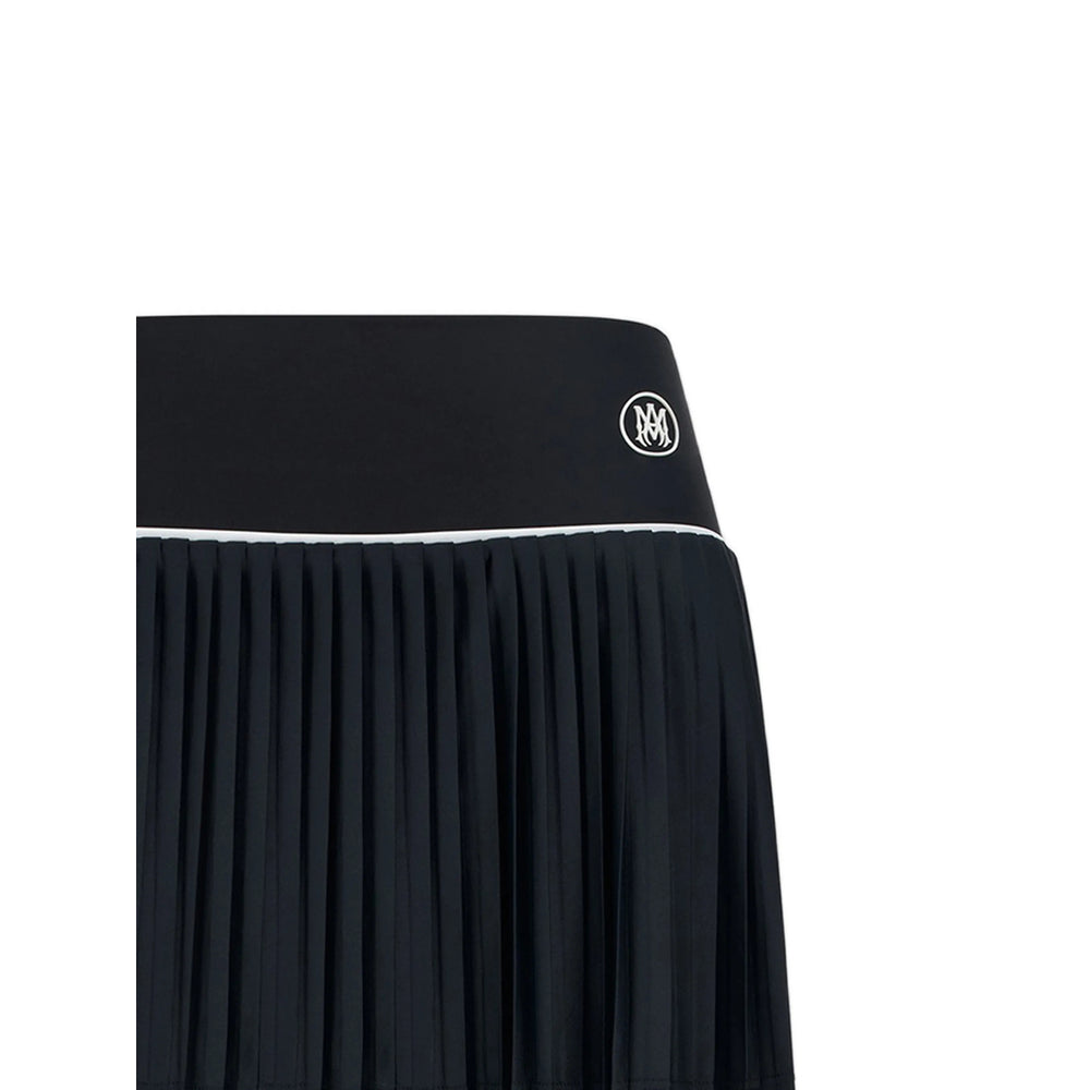 Amiri Black Skirts - Pleated Skirts Women AMIRI