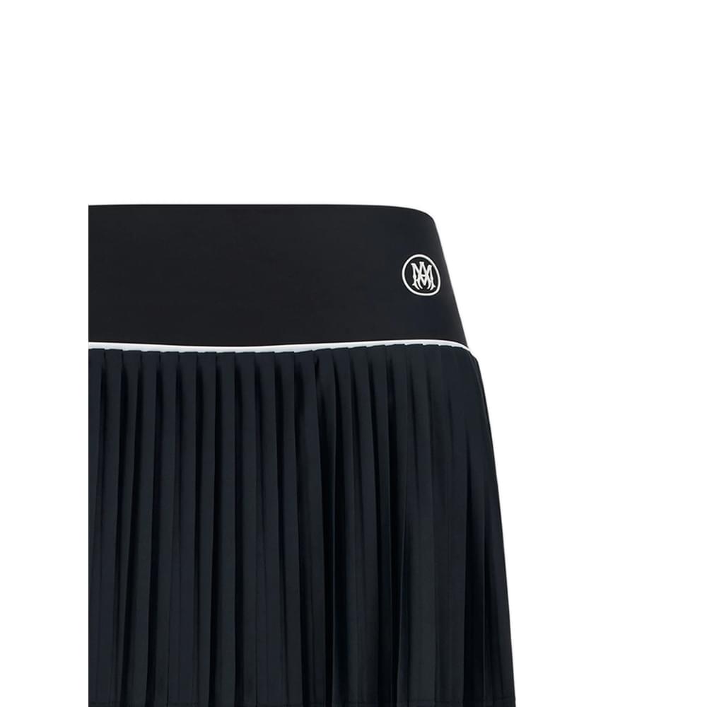 Amiri Black Skirts - Pleated Skirts Women AMIRI