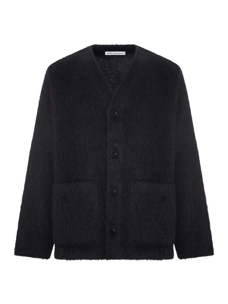 Our Legacy Men Mohair Wool Cardigan OUR LEGACY