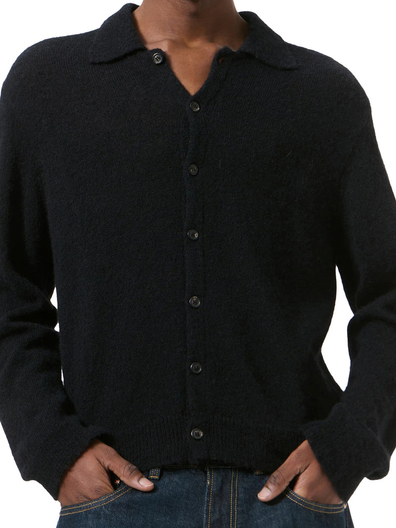 Our Legacy Men Polo Evening In Alpaca OUR LEGACY