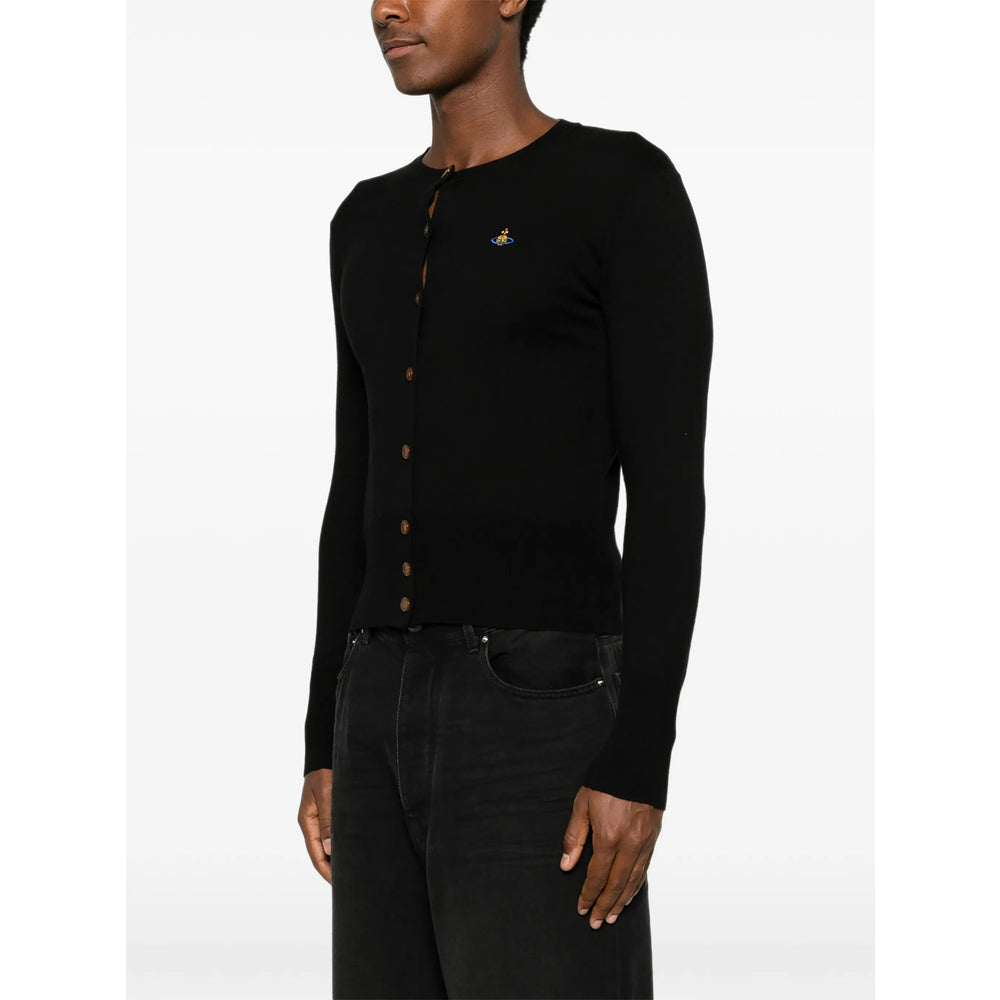 Vivienne Westwood Black Sweaters & Knitwear - Cardigans Men VIVIENNE WESTWOOD
