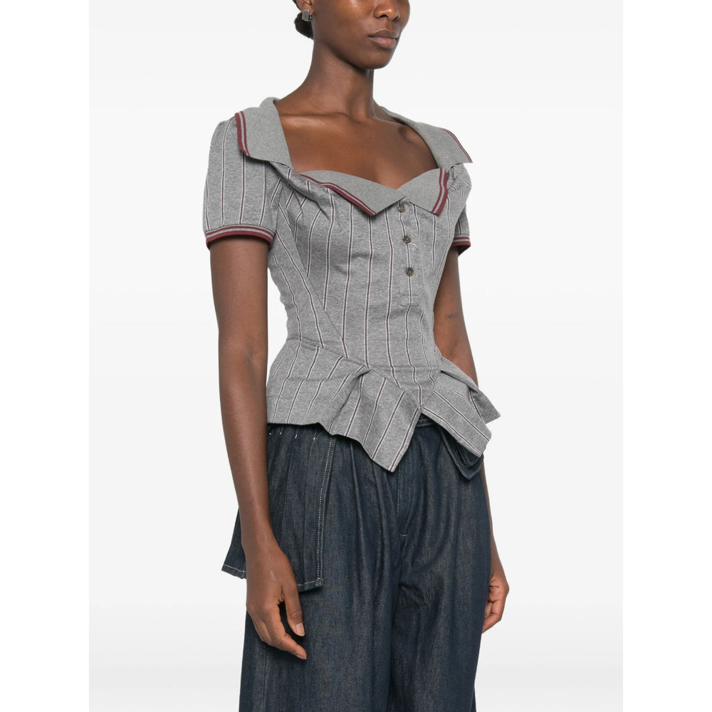 Vivienne Westwood Grey Tops - Blouses Women VIVIENNE WESTWOOD