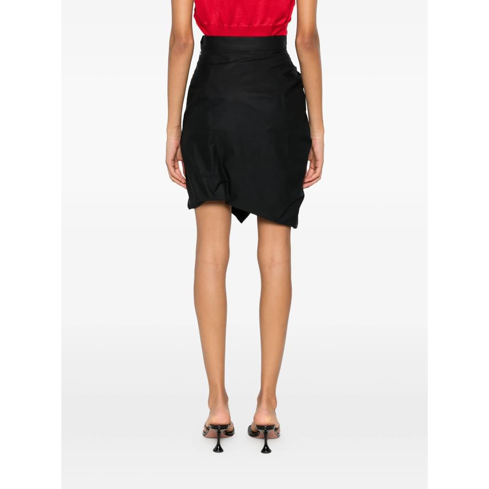 Vivienne Westwood Black Skirts - Asymmetric & Draped Skirts Women VIVIENNE WESTWOOD