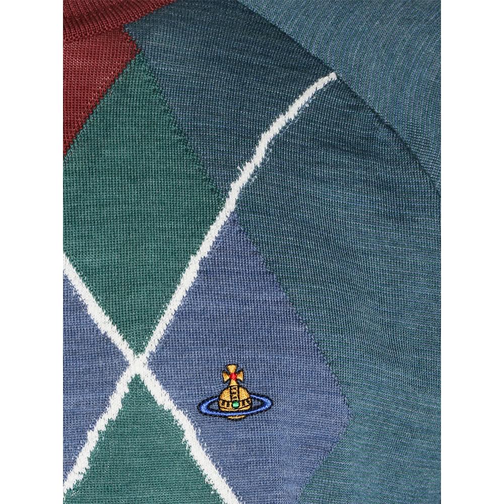 Vivienne Westwood Blue Sweaters & Knitwear - Jumpers Men VIVIENNE WESTWOOD