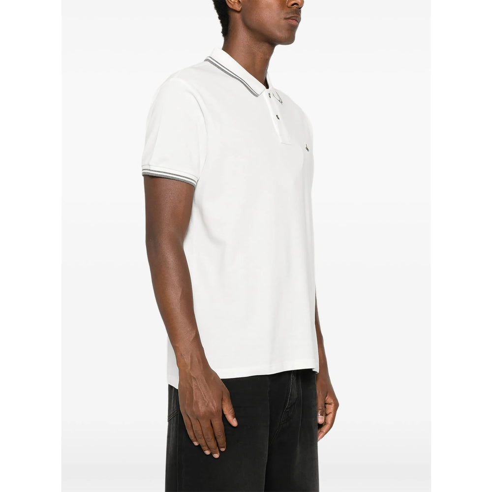 Vivienne Westwood White Polo Shirts Men VIVIENNE WESTWOOD