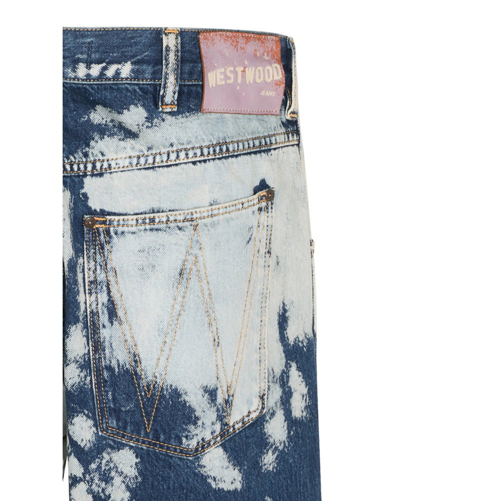 Vivienne Westwood Blue Denim - Regular & Straight-Leg Jeans Men VIVIENNE WESTWOOD
