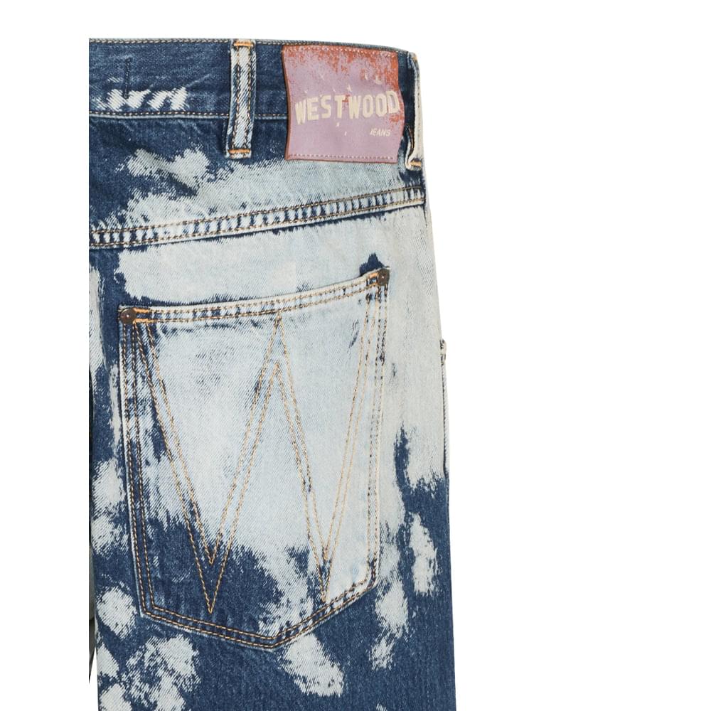 Vivienne Westwood Blue Denim - Regular & Straight-Leg Jeans Men VIVIENNE WESTWOOD