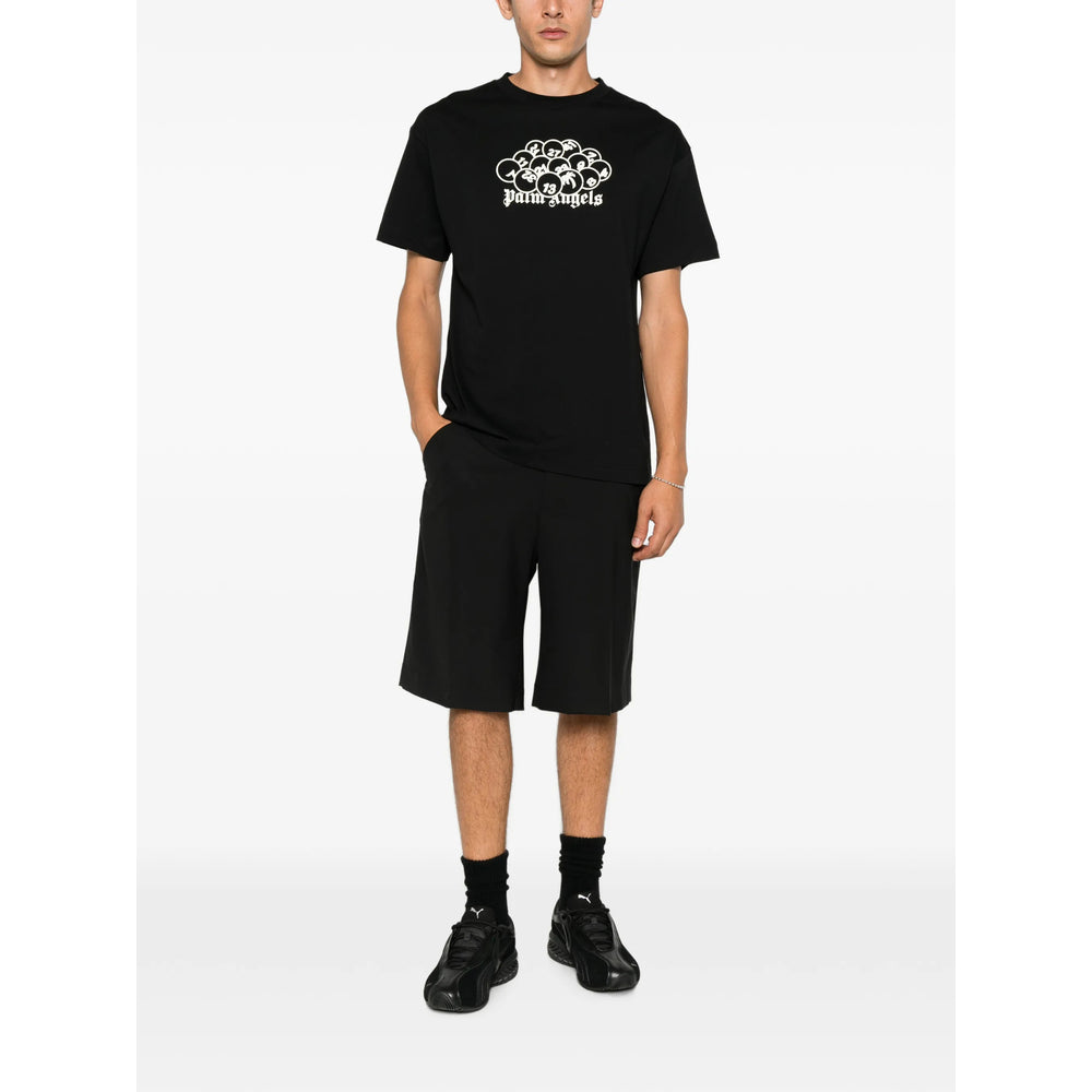 Palm Angels Black T-Shirts & Vests - T-Shirts Men PALM ANGELS