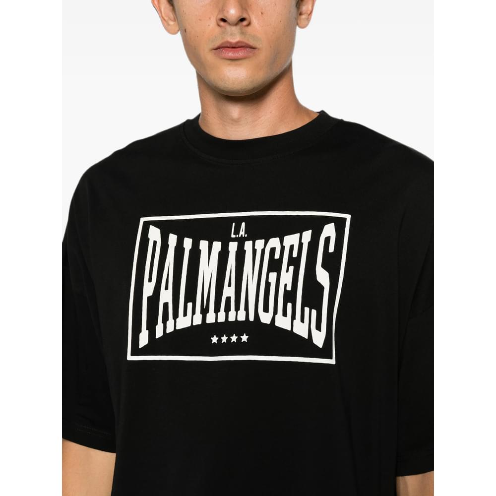 Palm Angels Black T-Shirts & Vests - T-Shirts Men PALM ANGELS