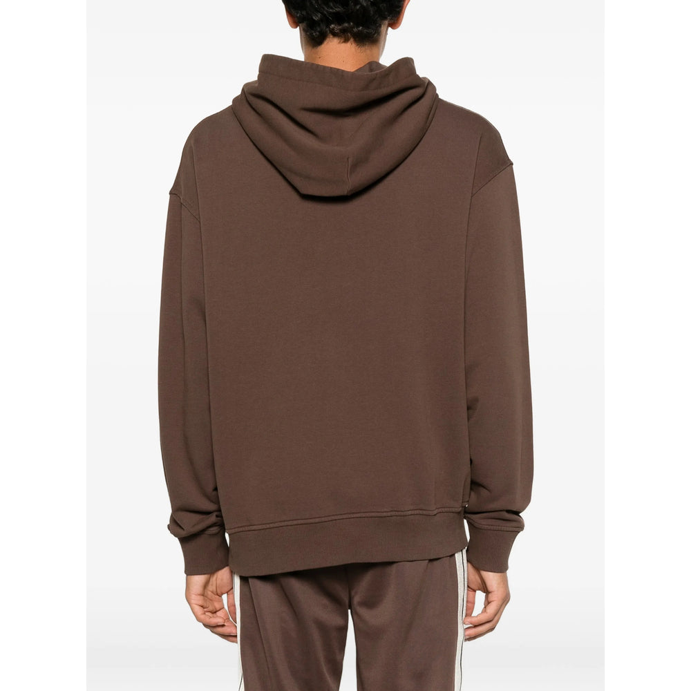 Palm Angels Brown Sweaters & Knitwear - Hoodies Men PALM ANGELS
