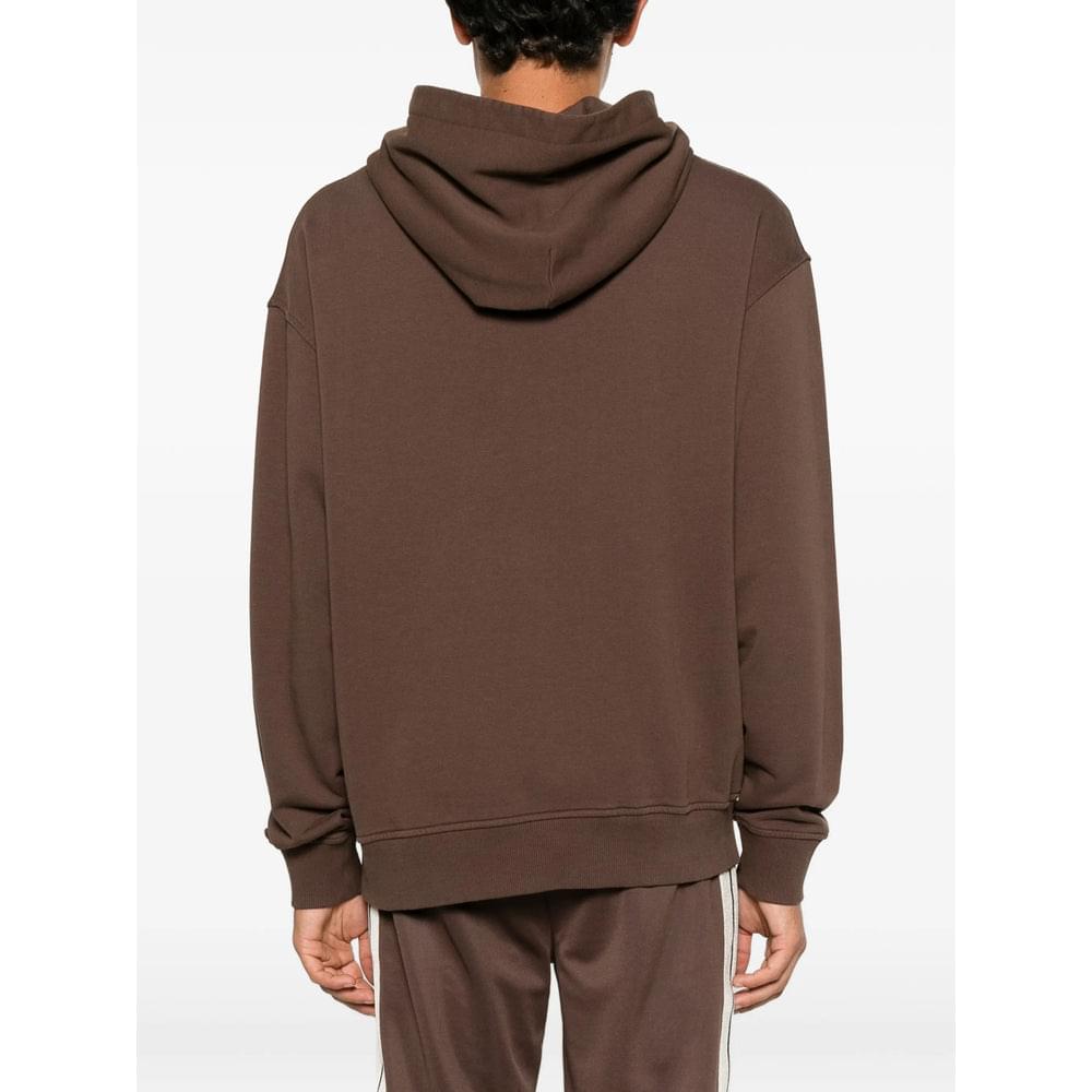 Palm Angels Brown Sweaters & Knitwear - Hoodies Men PALM ANGELS