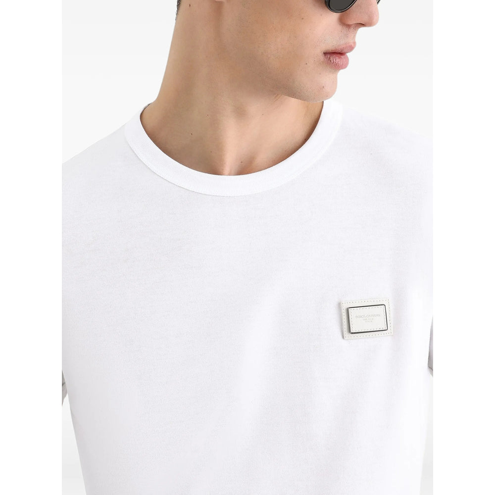 Dolce & Gabbana White T-Shirts & Vests - T-Shirts Men DOLCE & GABBANA