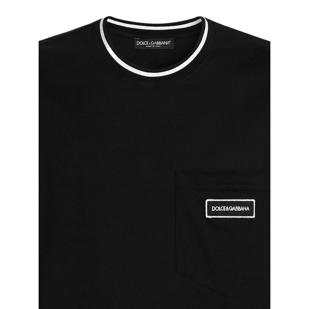 Dolce & Gabbana Black T-Shirts & Vests - T-Shirts Men DOLCE & GABBANA