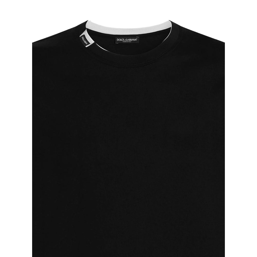Dolce & Gabbana Black T-Shirts & Vests - T-Shirts Men DOLCE & GABBANA