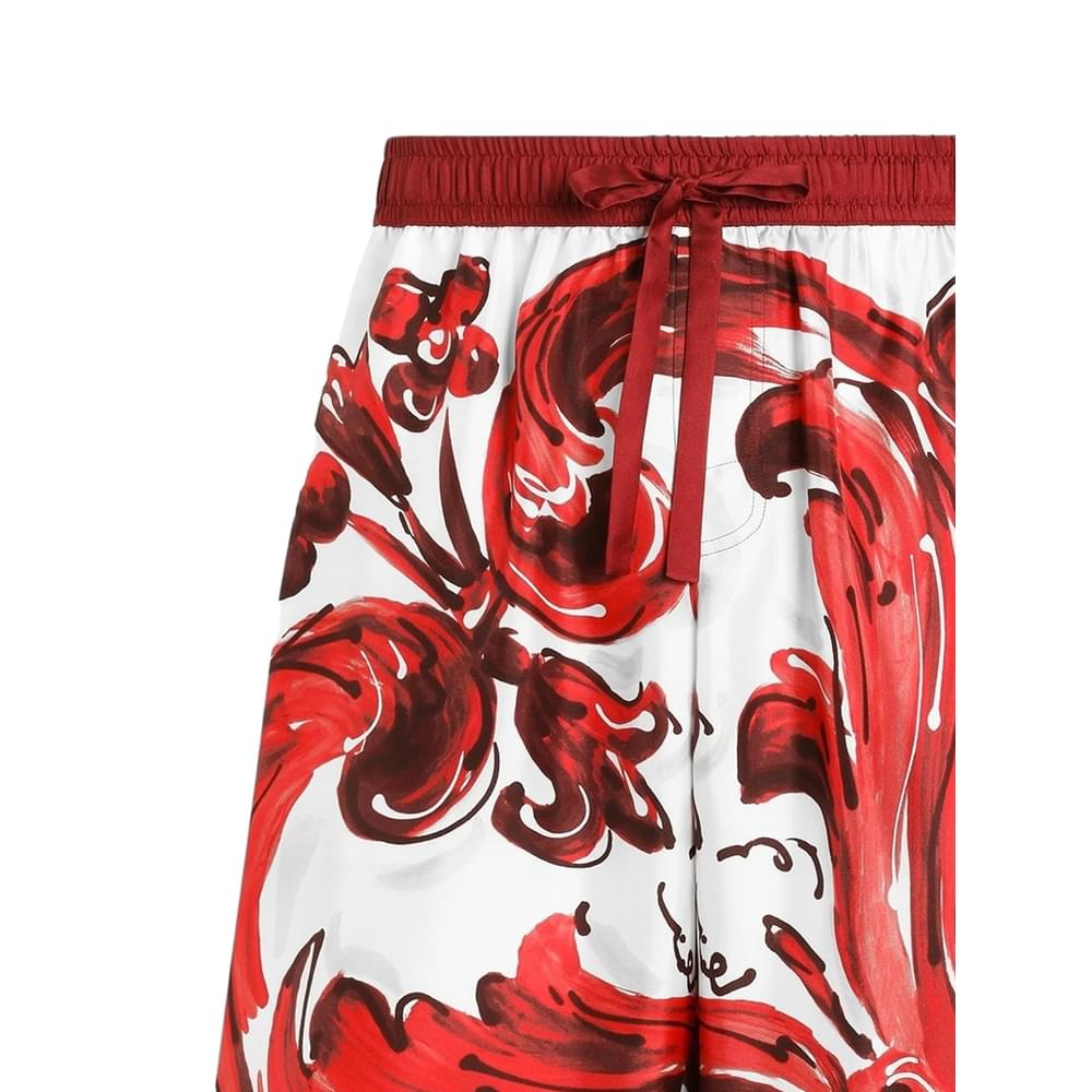 Dolce & Gabbana Red Shorts - Bermuda Shorts Men DOLCE & GABBANA