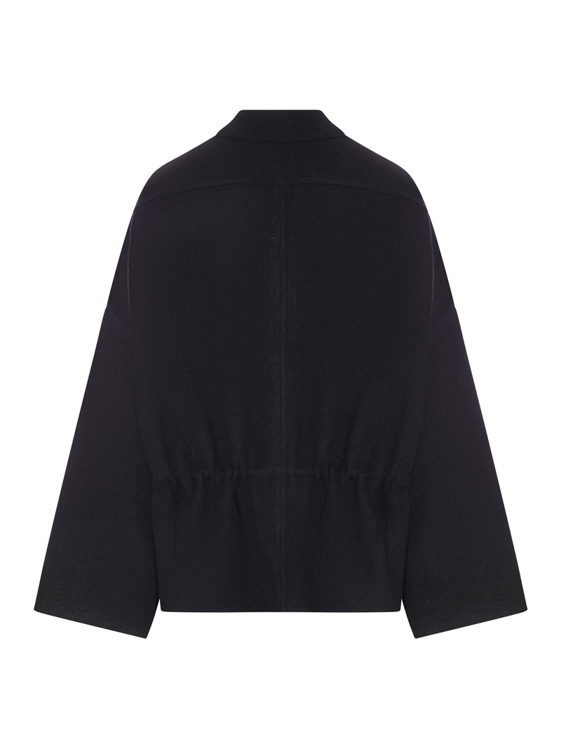 Rick Owens Women Wool Kimono Blouson With Belt RICK OWENS