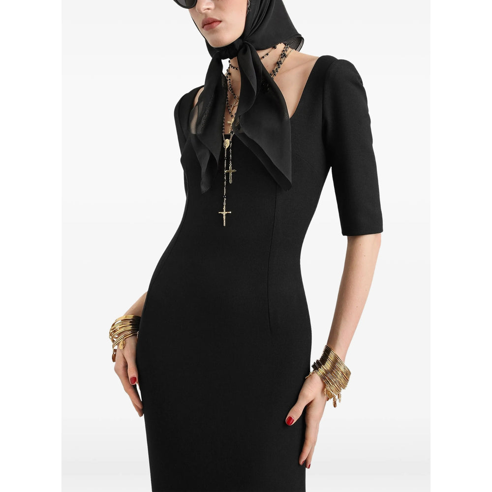 Dolce & Gabbana Black Dresses - Day Dresses Women DOLCE & GABBANA