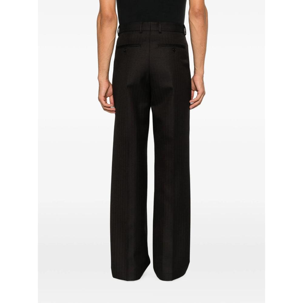 Dries Van Noten Black Trousers Men DRIES VAN NOTEN