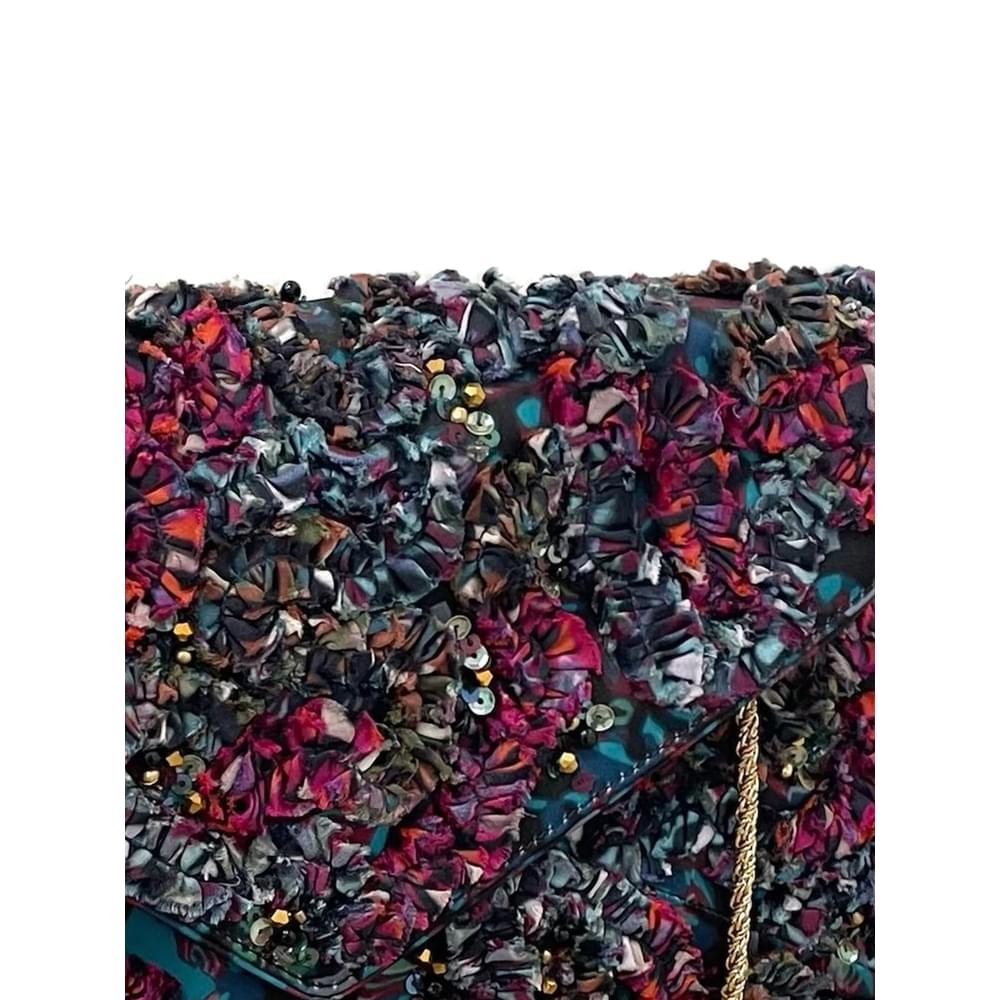 Dries Van Noten Blue Clutch Bags Women Women DRIES VAN NOTEN