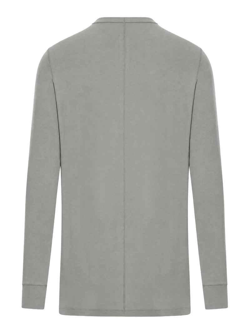 Rick Owens Men Long-Sleeved Cotton Jersey T-Shirt RICK OWENS
