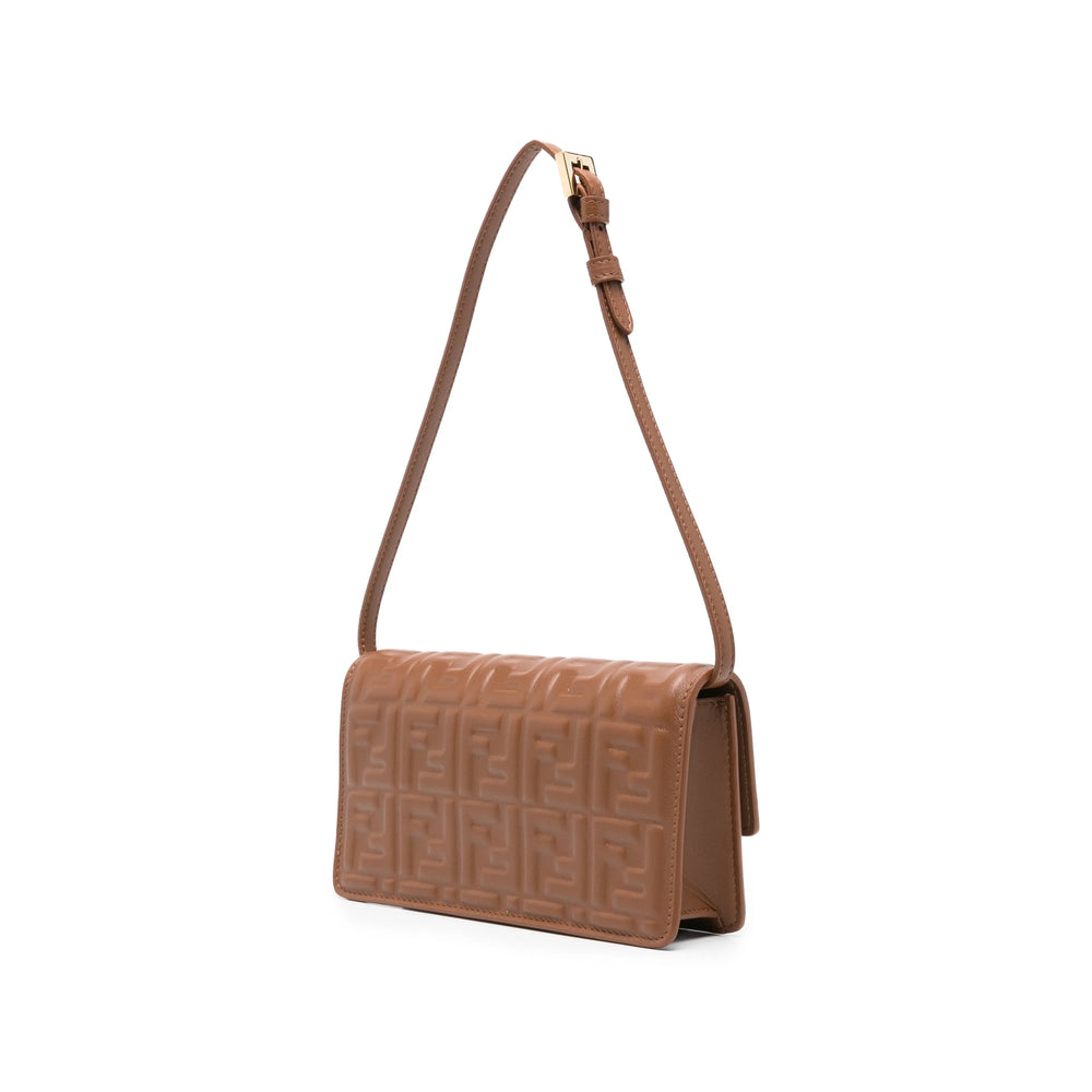Fendi Brown Shoulder Bags Women FENDI