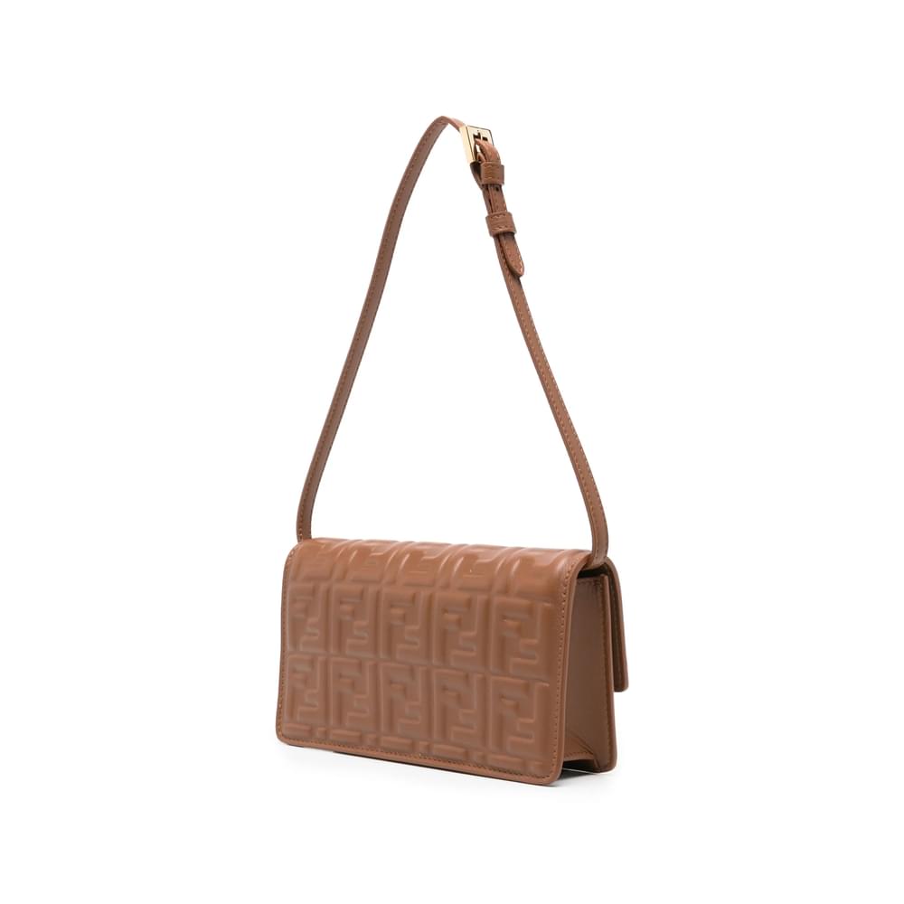 Fendi Brown Shoulder Bags Women FENDI
