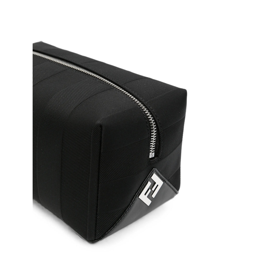 Fendi Black Wash Bags Men FENDI
