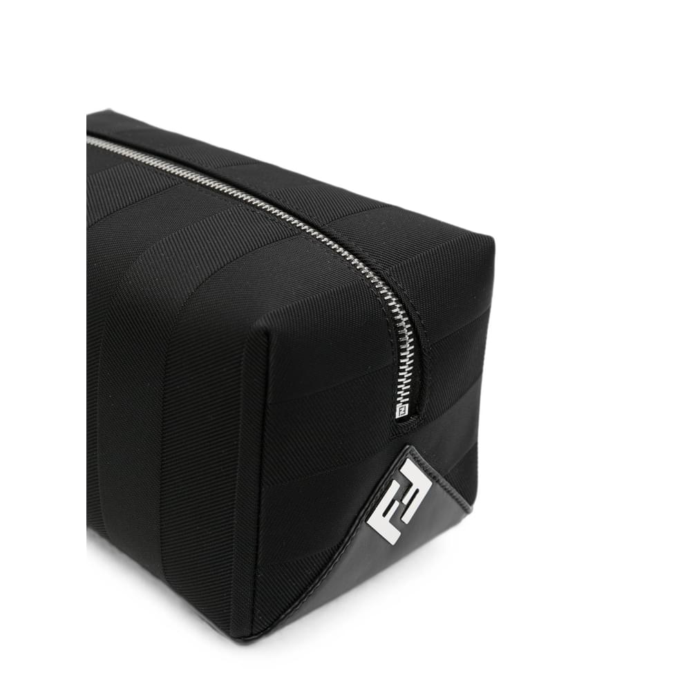 Fendi Black Wash Bags Men FENDI