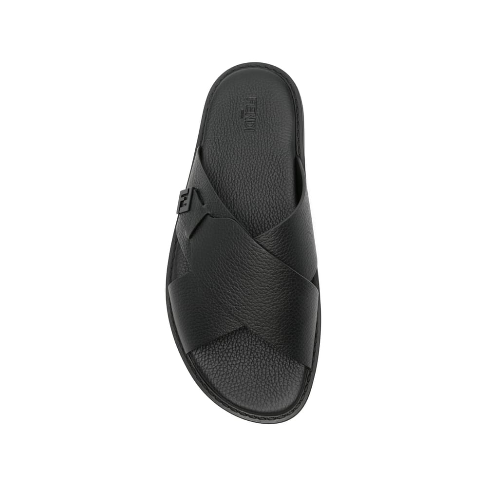 Fendi Black Sandals Men FENDI